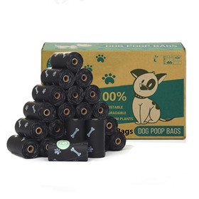 Green Maker 100% Biodegradable Dog Poop Bags 360 Bags Dog Waste Bags Made from Corn Starch Plants Based 30% Thicker than Others with European 